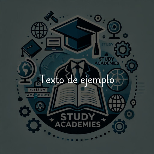 Academias de estudios en