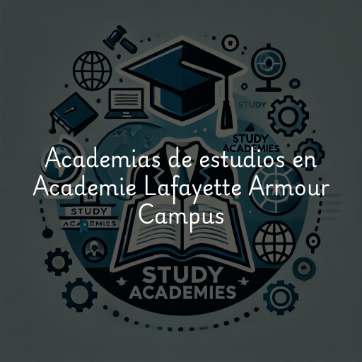 Academias de estudios en Academie Lafayette Armour Campus