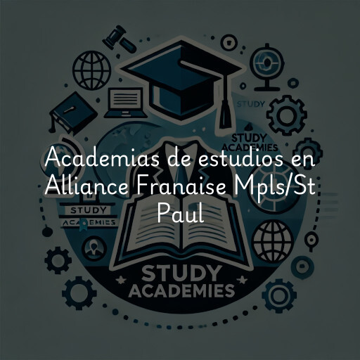 Academias de estudios en Alliance Franaise Mpls/St Paul