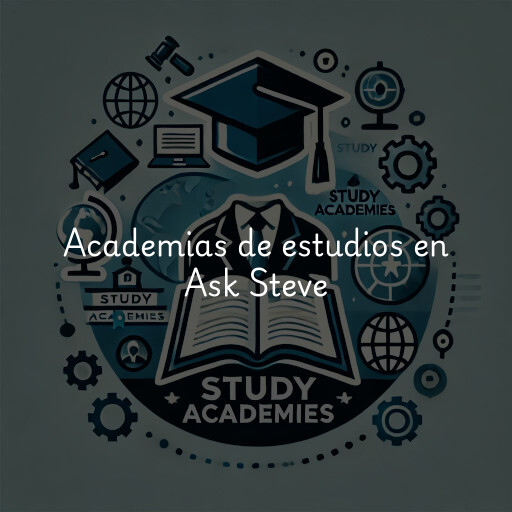 Academias de estudios en Ask Steve