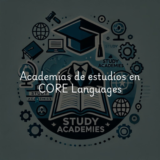 Academias de estudios en CORE Languages