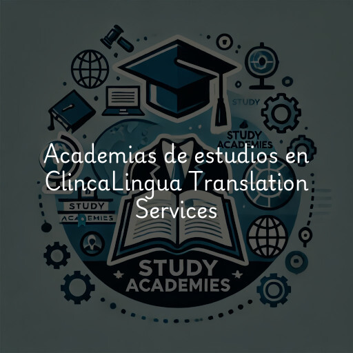 Academias de estudios en ClincaLingua Translation Services