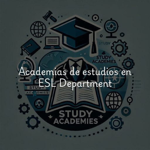 Academias de estudios en ESL Department