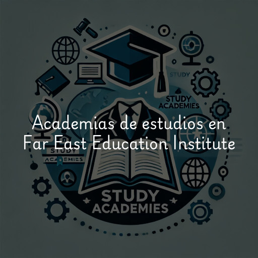 Academias de estudios en Far East Education Institute