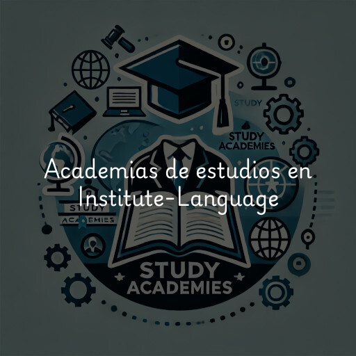 Academias de estudios en Institute-Language & Phnlgy