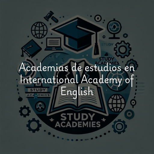 Academias de estudios en International Academy of English