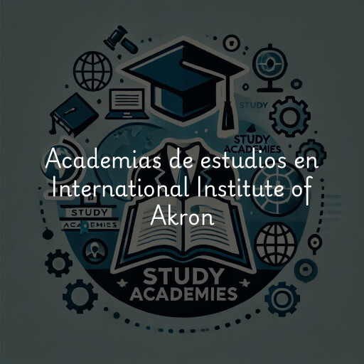 Academias de estudios en International Institute of Akron