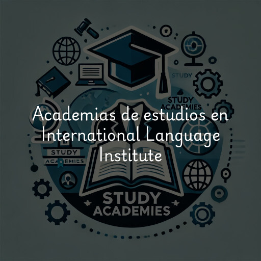 Academias de estudios en International Language Institute