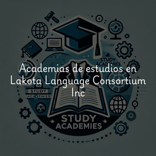 Academias de estudios en Lakota Language Consortium Inc