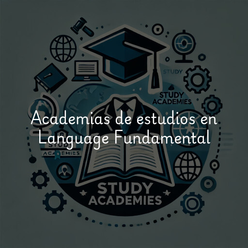 Academias de estudios en Language Fundamental