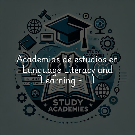 Academias de estudios en Language Literacy and Learning - Lll