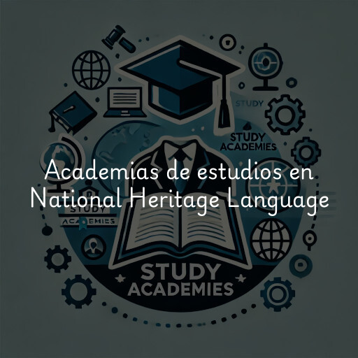 Academias de estudios en National Heritage Language