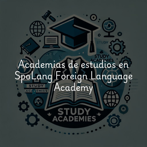 Academias de estudios en SpoLang Foreign Language Academy