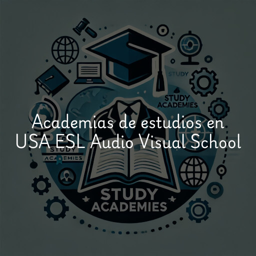 Academias de estudios en USA ESL Audio Visual School