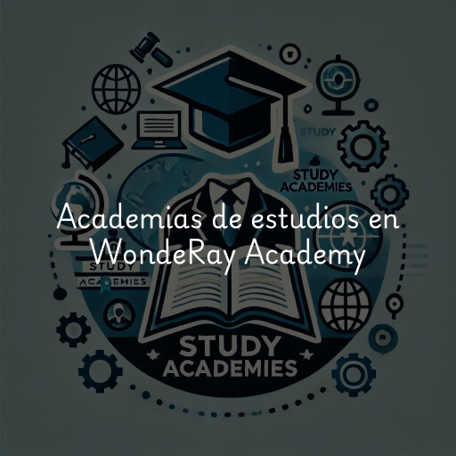 Academias de estudios en WondeRay Academy