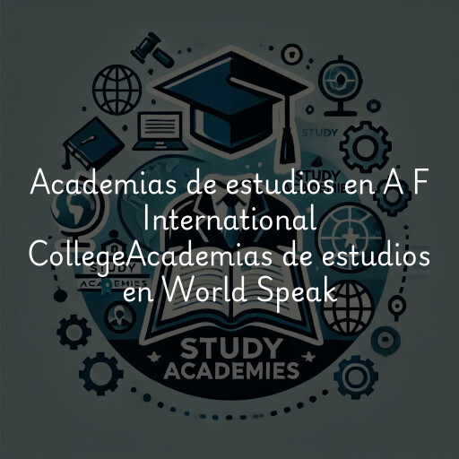 Academias de estudios en