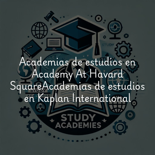 Academias de estudios en