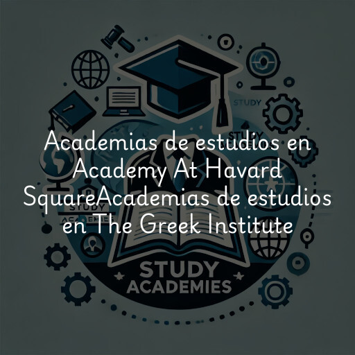 Academias de estudios en