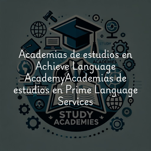 Academias de estudios en