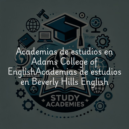 Academias de estudios en