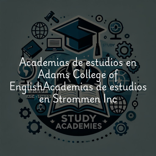 Academias de estudios en