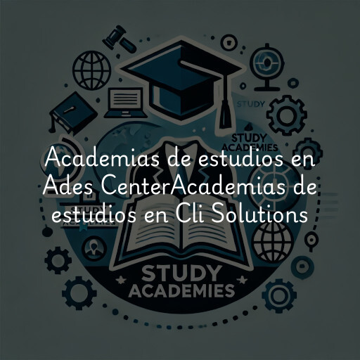 Academias de estudios en