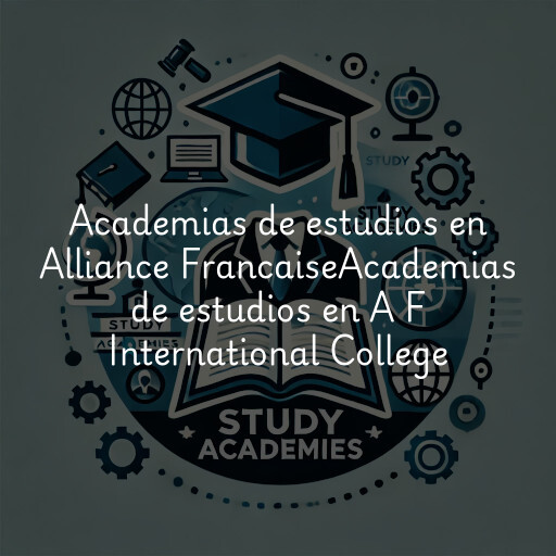 Academias de estudios en