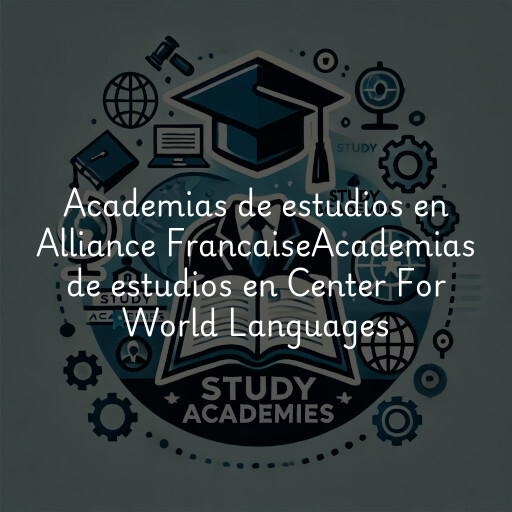 Academias de estudios en