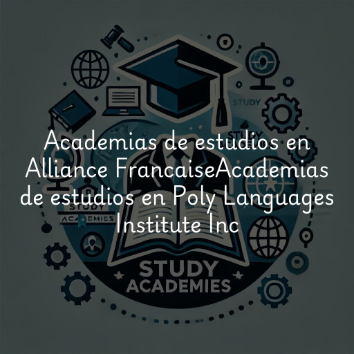 Academias de estudios en