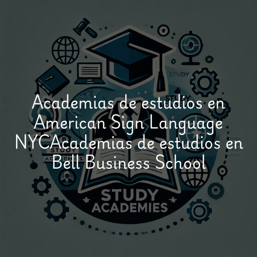 Academias de estudios en