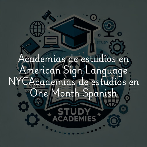 Academias de estudios en