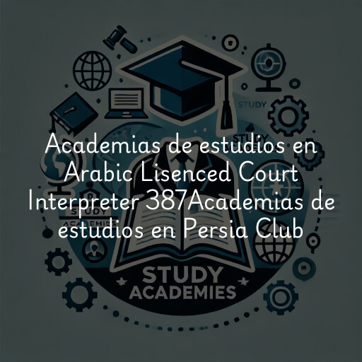 Academias de estudios en