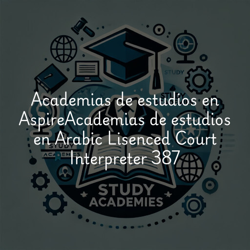 Academias de estudios en