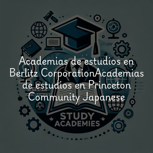 Academias de estudios en