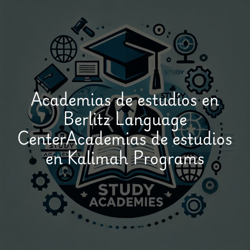 Academias de estudios en