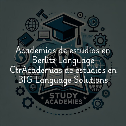 Academias de estudios en