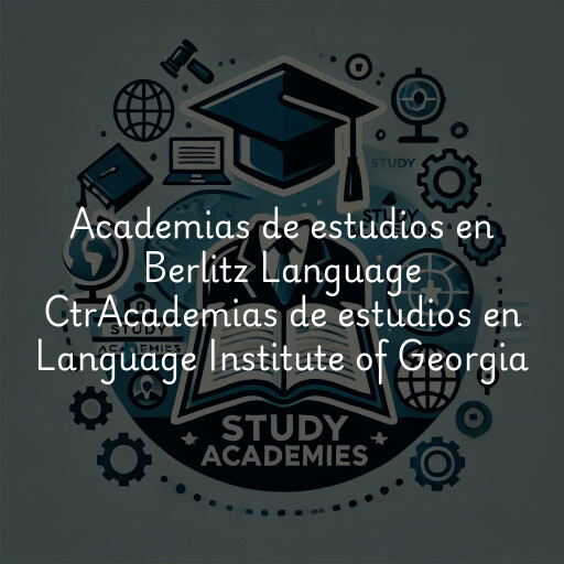 Academias de estudios en