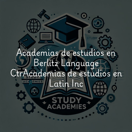 Academias de estudios en