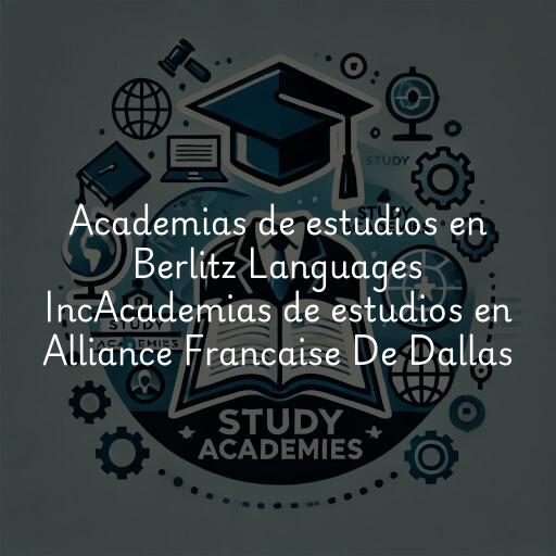 Academias de estudios en