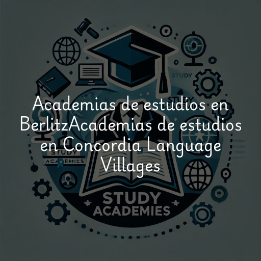 Academias de estudios en