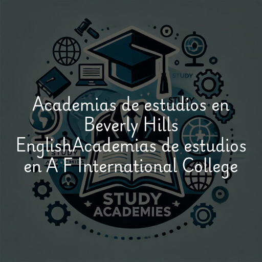 Academias de estudios en