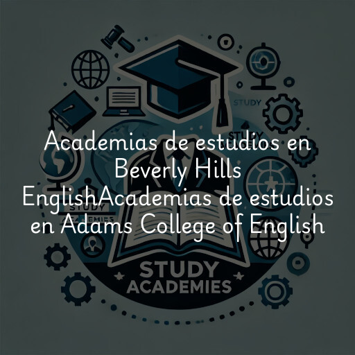 Academias de estudios en