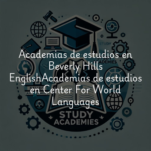 Academias de estudios en