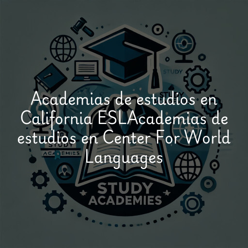 Academias de estudios en