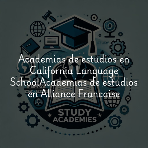 Academias de estudios en