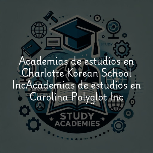 Academias de estudios en