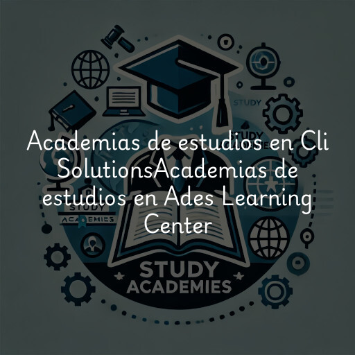 Academias de estudios en