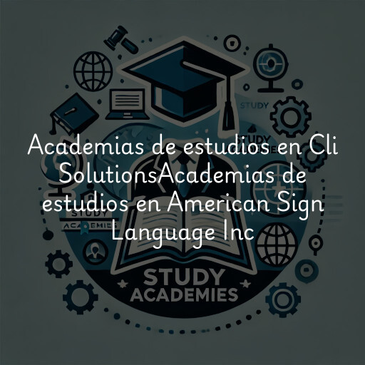 Academias de estudios en