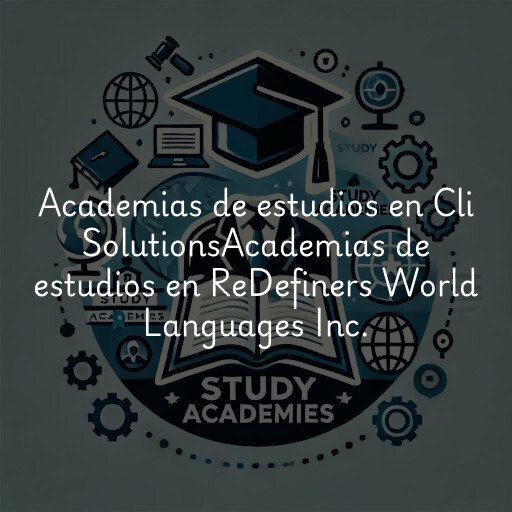 Academias de estudios en