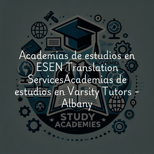 Academias de estudios en